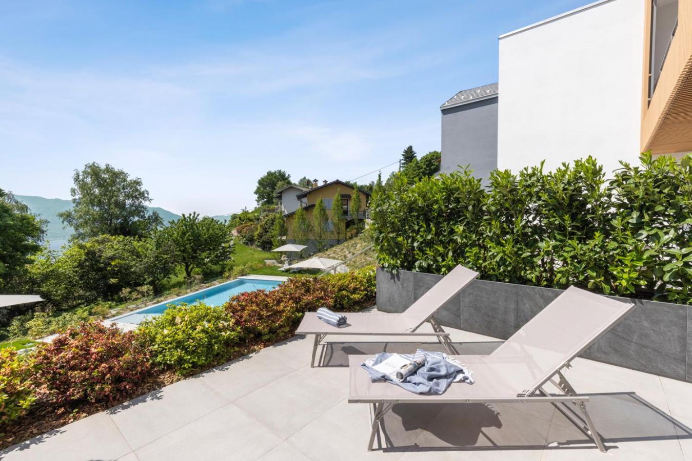 Residence Conca Verde With Pool Trarego Viggiona Bagian luar foto